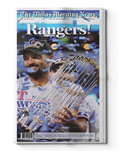 Load image into Gallery viewer, 2023 Rangers! November 2nd Commemorative Newspaper Edition
