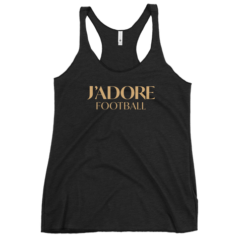 J'adore Football - Women's Racerback Tank