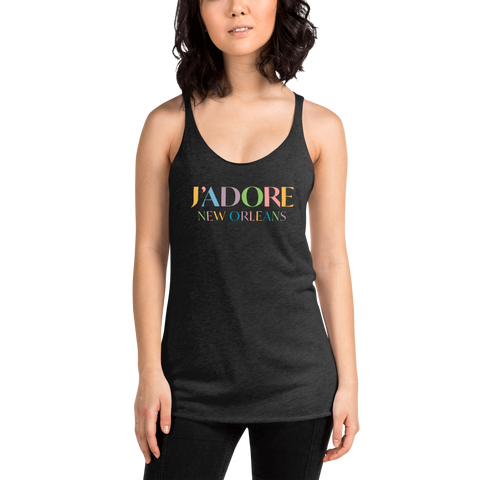 J'Adore New Orleans - Women's Racerback Tank