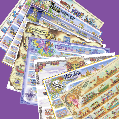 2017 Carnival Bulletin Set on Newsprint