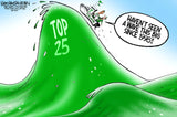 Tulane Championship 2-Cartoon Set from Walt Handelsman