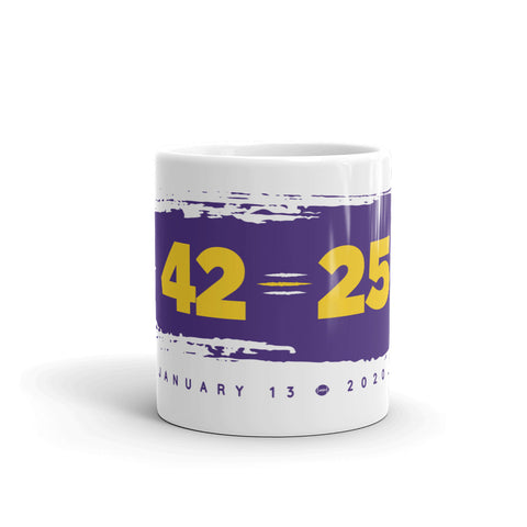 LSU Championship Score Coffee Mug