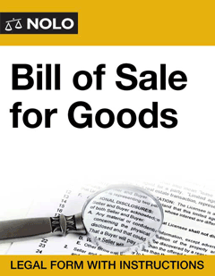 Bill of Sale for Goods