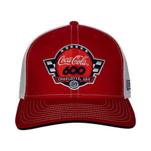 Coca-Cola 600 White Mesh Event Hat