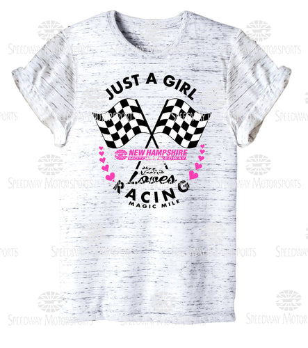 NHMS Ladies Just a Girl Tee