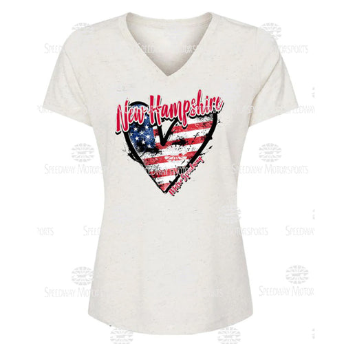 NHMS Ladies Heart V-Neck