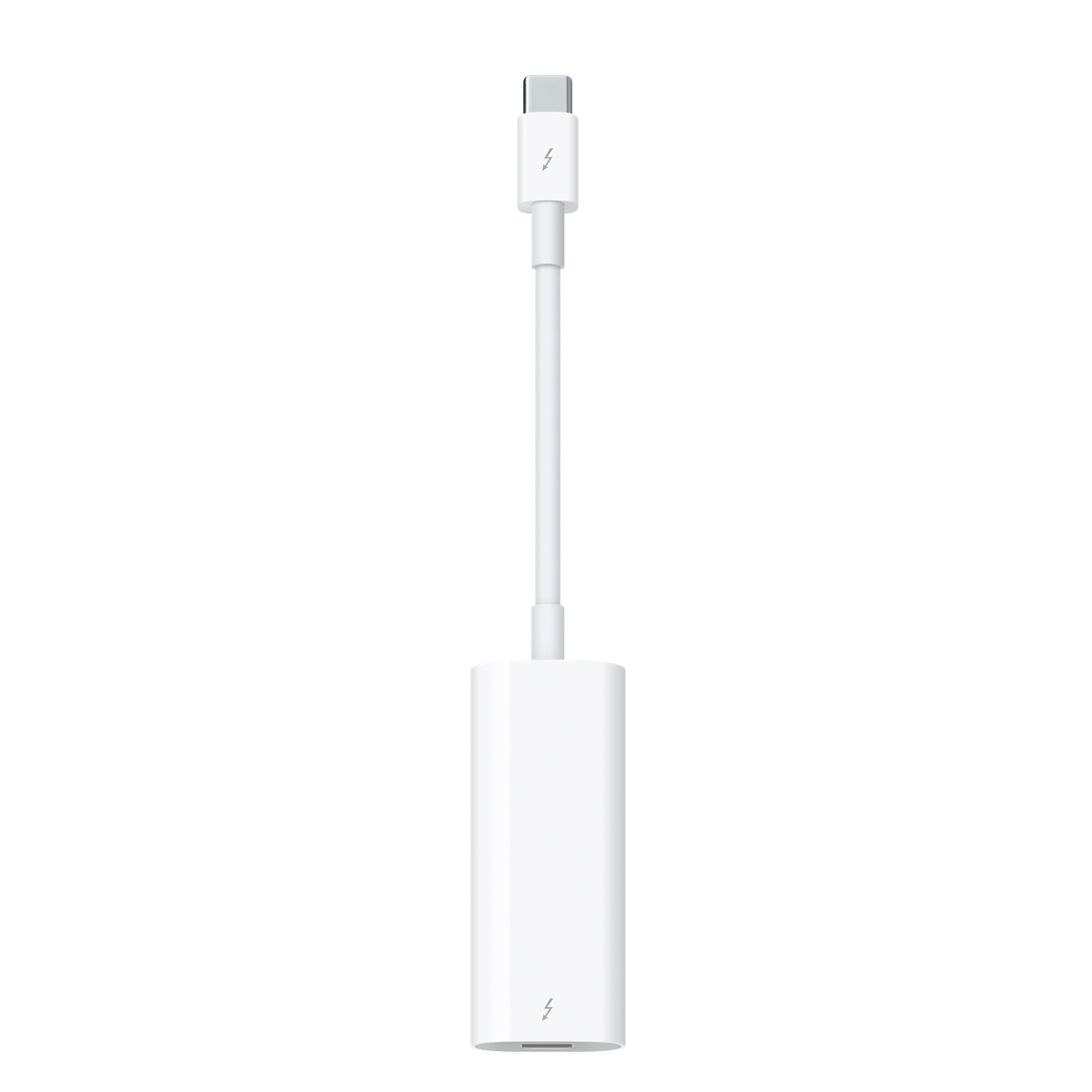 Thunderbolt 3 (USB-C)–Thunderbolt 2 ‑sovitti­mella voit liittää laitteita Macin Thunderbolt 3 (USB-C)- ja USB 4-portteihin.