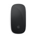 Mysz Magic Mouse w kolorze czarnym z obszarem Multi-Touch.
