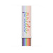 Sportloop i Pride Edition (regnbågsfärgad), vävd nylon med ränder i regnbågens färger och ordet pride invävt i materialet, med kardborrestängning