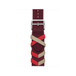 Bridon Single Tour Armband Rouge H (Dunkelrot), weiches Leder mit silberner Schließe aus Edelstahl.