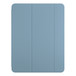 Vista frontal de la funda Smart Folio para el iPad Pro en azul denim