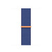 Ocean Blue Sport Loop strap, blue woven nylon, hook-and-loop fastener