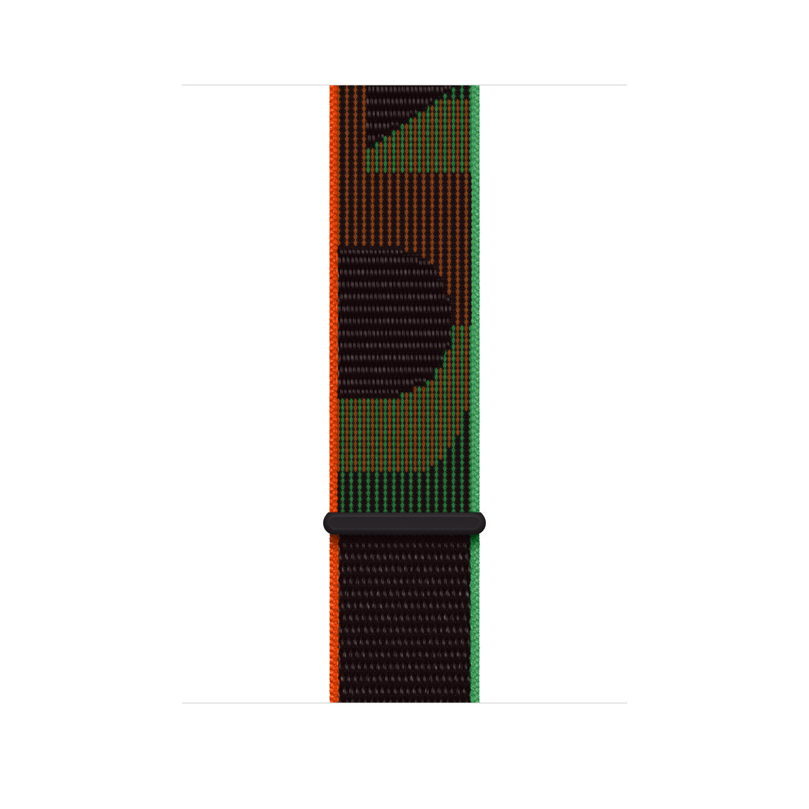 Close-up front view of Black Unity Sport Loop.