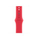 (PRODUCT)Red Sport Band, smooth fluoroelastomer with pin-and-tuck closure