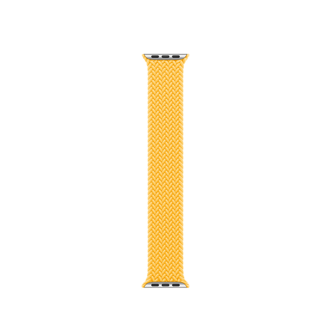 Sunshine Braided Solo Loop band, woven polyester and silicone threads with no clasps or buckles