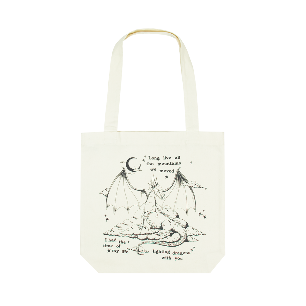 How The Kingdom Lights Shined Cream Tote Bag Front