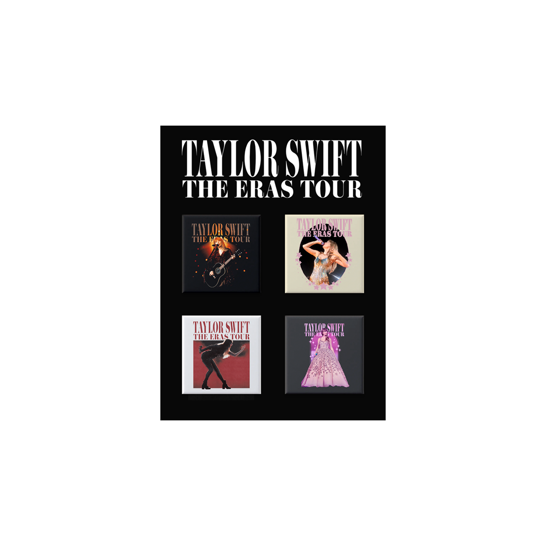 Set of 4 Taylor Swift | The Eras Tour Photo Pins