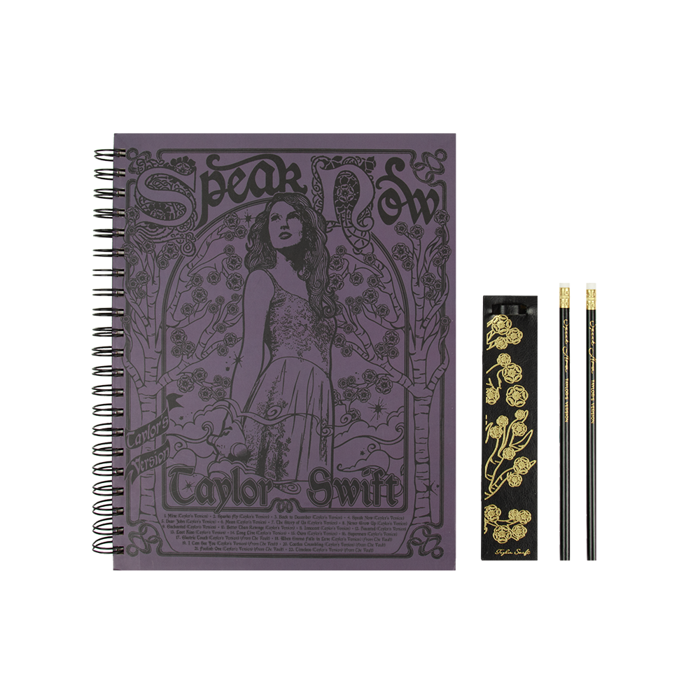 Speak Now (Taylor's Version) Journal and Pencil Set