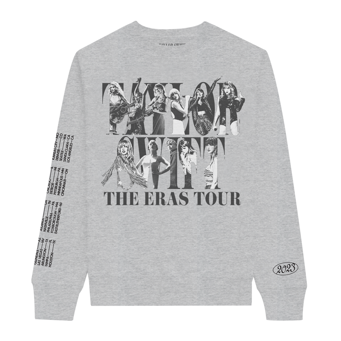 Taylor Swift | The Eras Tour Gray Crewneck