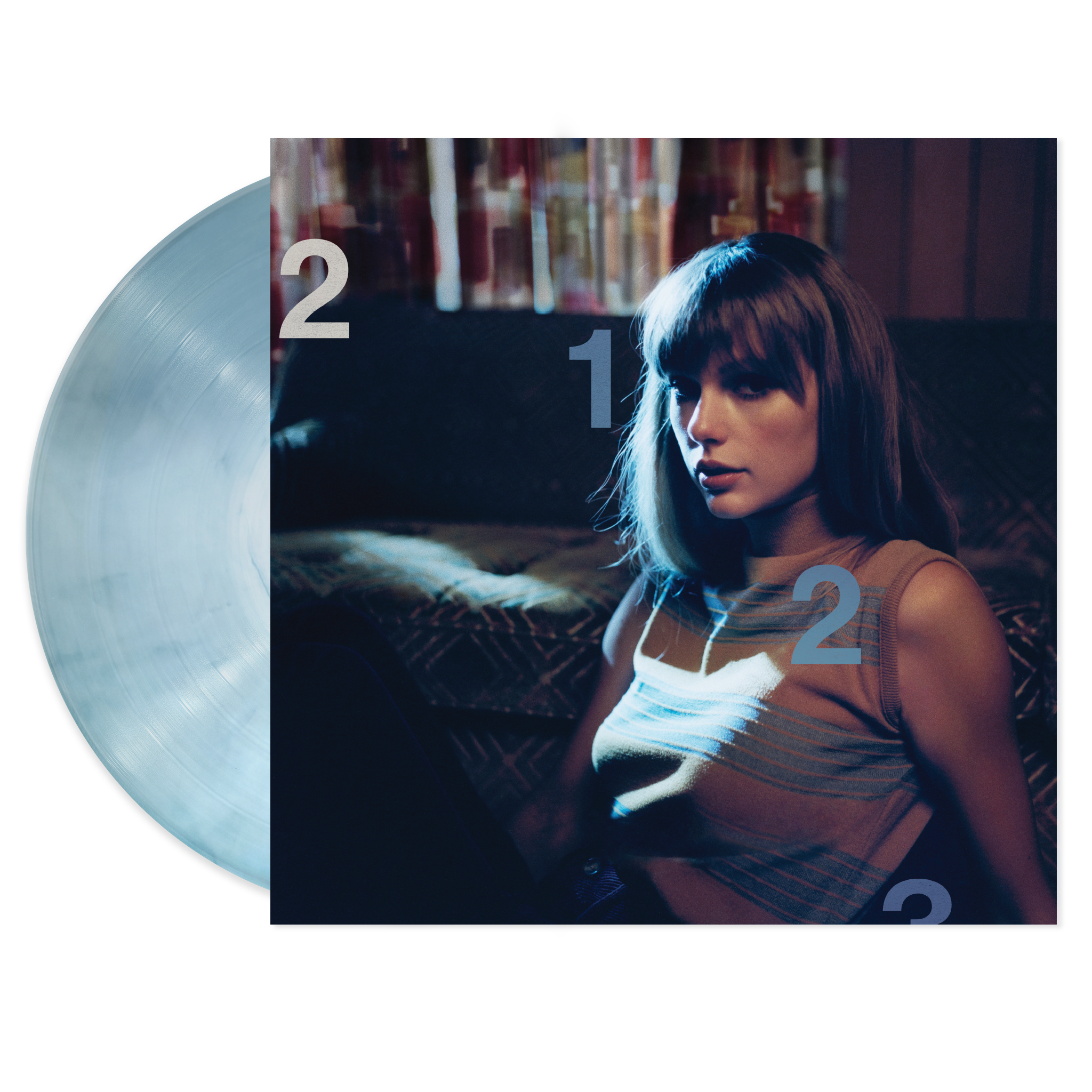 Midnights: Moonstone Blue Edition Vinyl Back