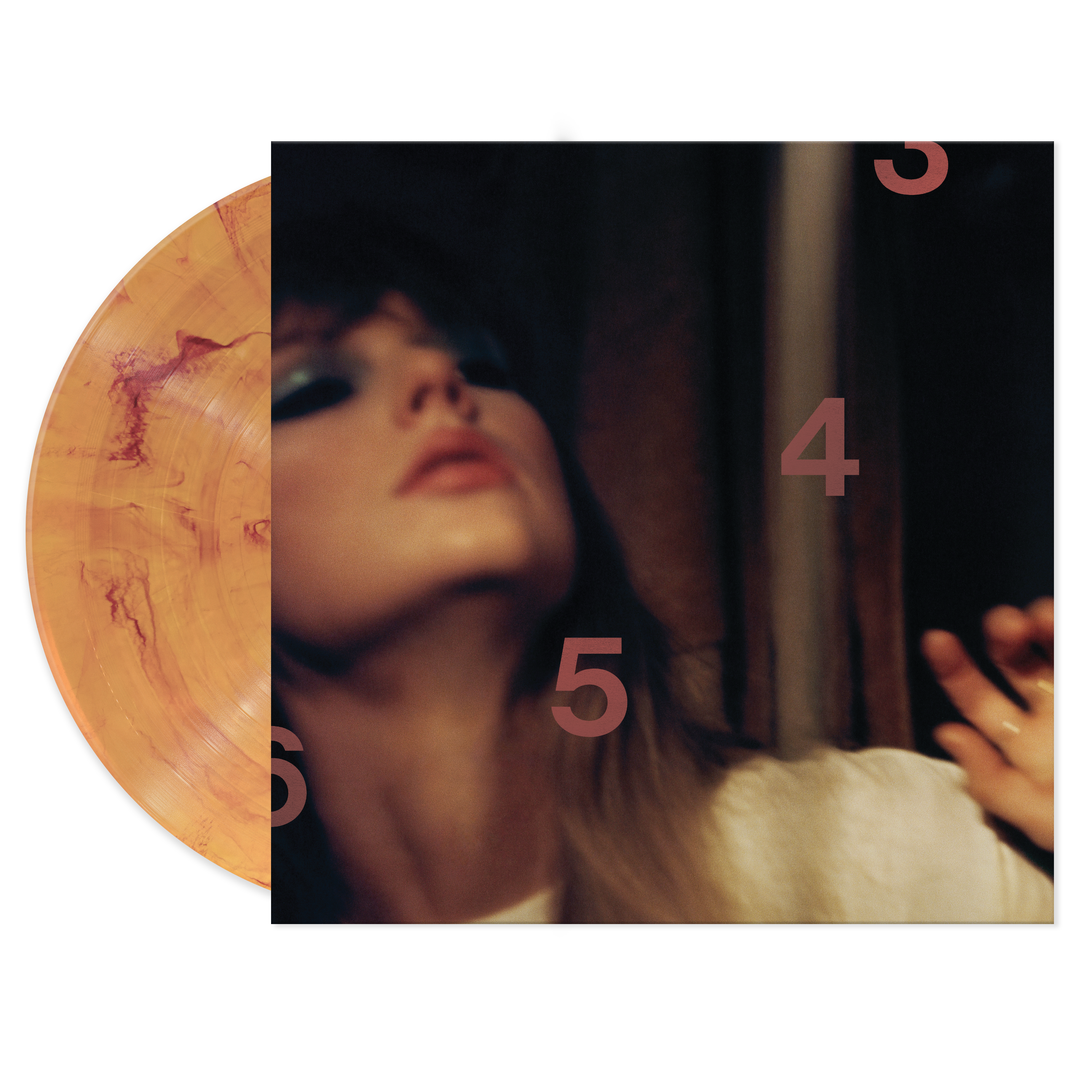 Midnights: Blood Moon Edition Vinyl Back