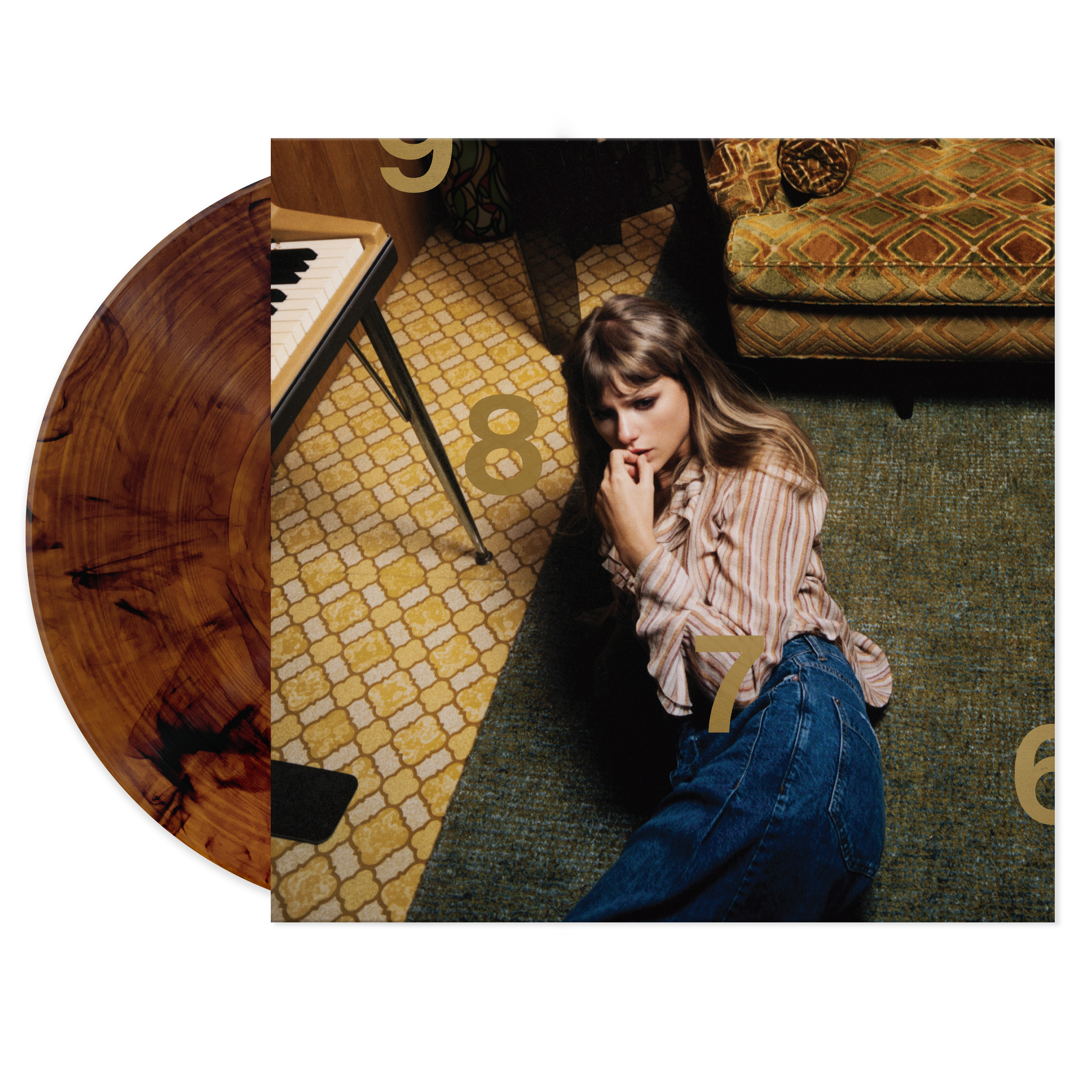 Midnights: Mahogany Edition Vinyl Back