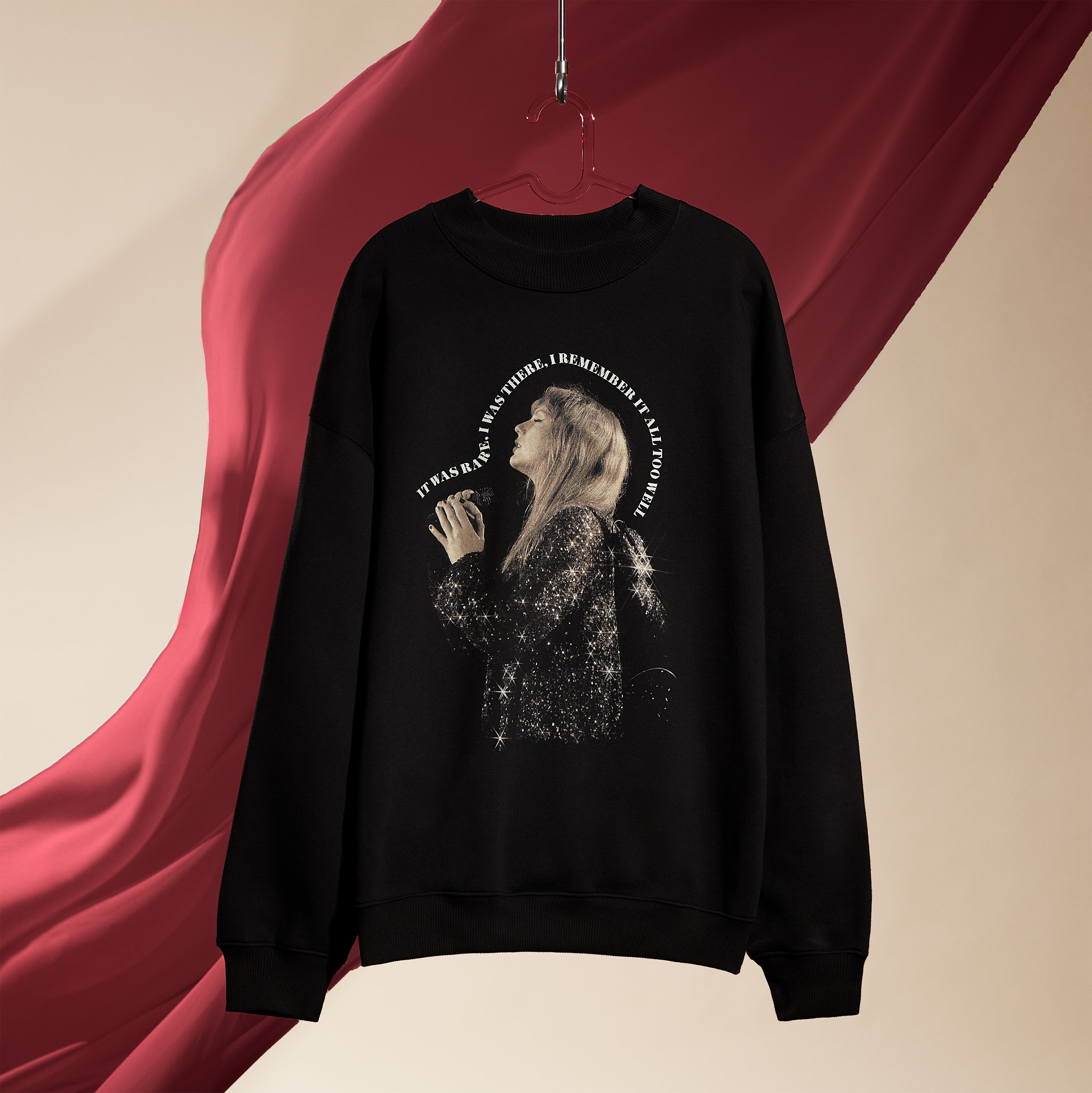 Taylor Swift | The Eras Tour All Too Well Live Photo Oversized Crewneck