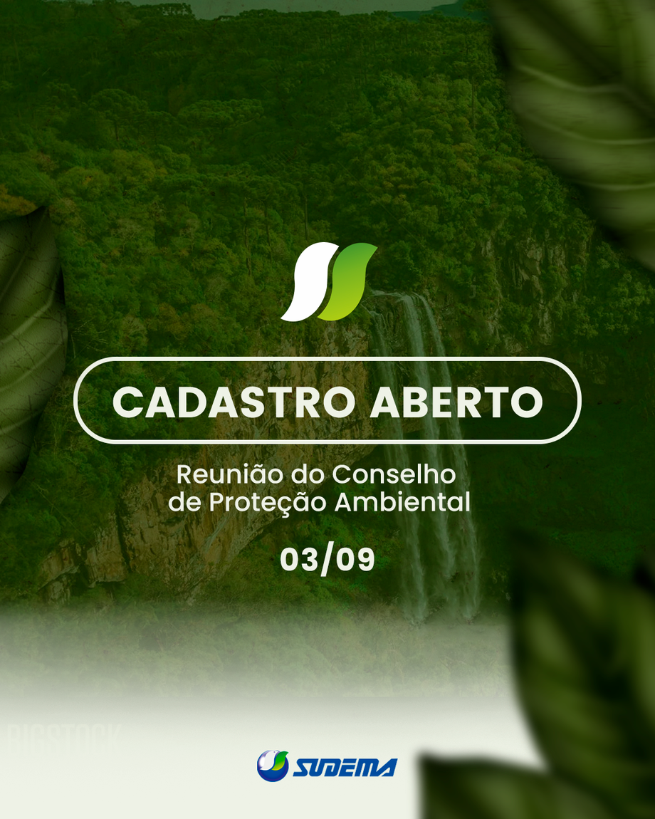 Na próxima terça-feira (3), a partir das 8h30, acontecerá mais uma reunião do Conselho de Proteção Ambiental (Copam). A reunião será aberta ao público. Para participar, é necessário o preenchimento de um cadastro prévio através do e-mail copam@seirhma.pb.gov.br. No corpo do e-mail, deve constar o nome completo, números do CPF e RG, endereço e e-mail do interessado.