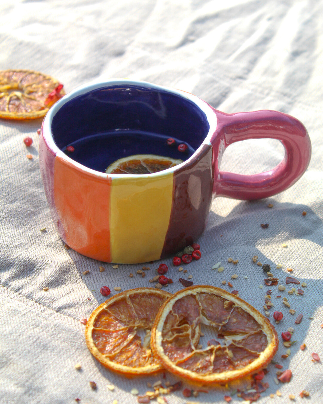 Handmade ceramic coffee cup - Olivia Studio