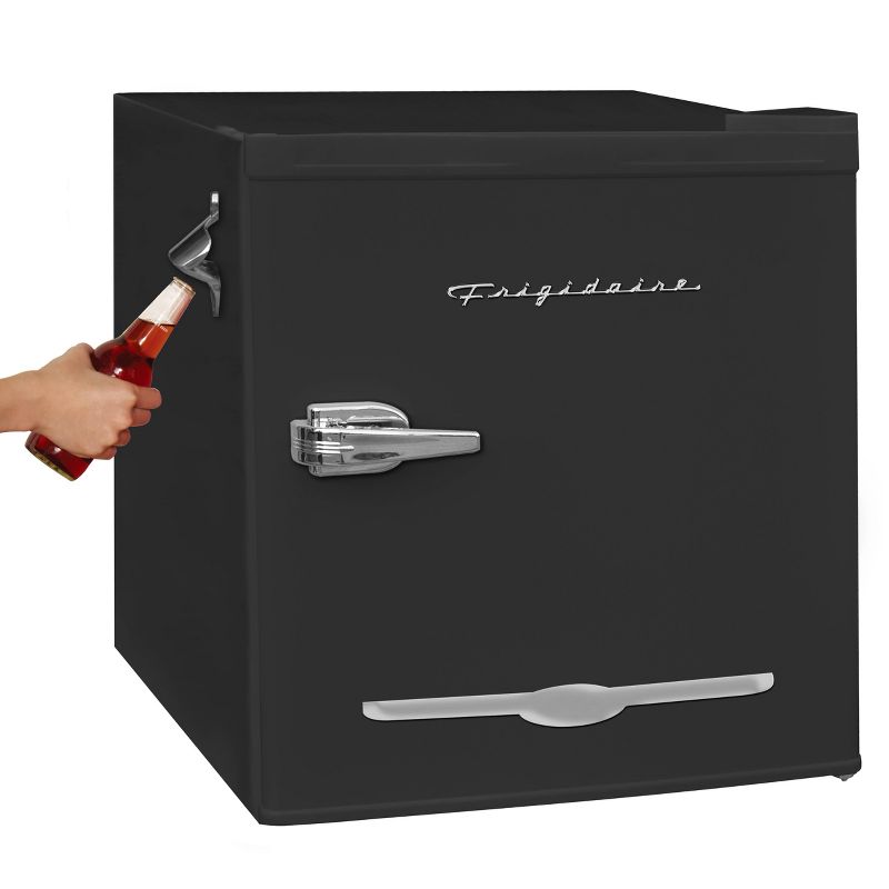 Frigidaire 1.6 cu ft Retro Fridge With Side Bottle Opener Black, 3 of 7