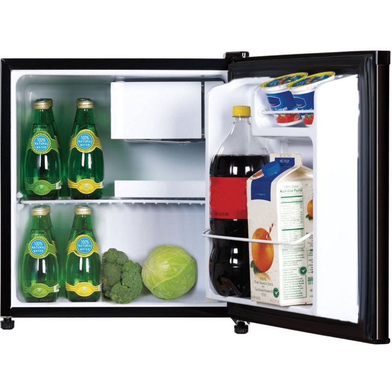 Frigidaire 1.6 cu ft Retro Fridge With Side Bottle Opener Black, 5 of 7