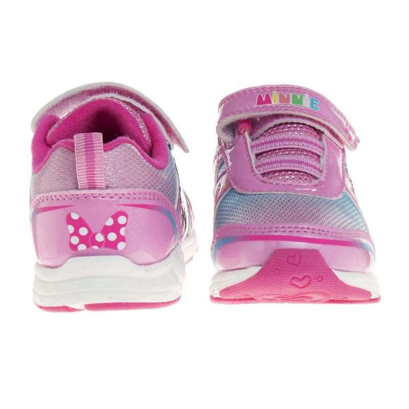 Disney Minnie Mouse Girls' Light Up Sneakers. (Toddler/Little Kids), 2 of 7