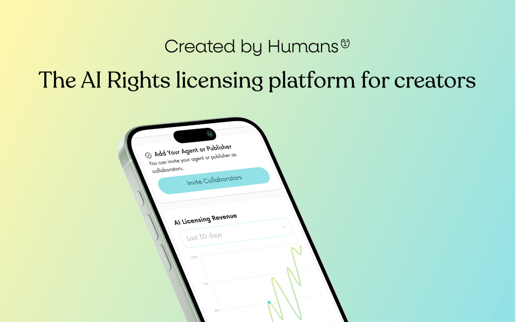 Backed by David Sacks, Garry Tan and Walter Isaacson, Created by Humans helps people license their creative work to AI models