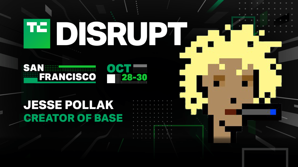 Jesse Pollak will tell us why Coinbase is launching its own Base blockchain at TechCrunch Disrupt 2024