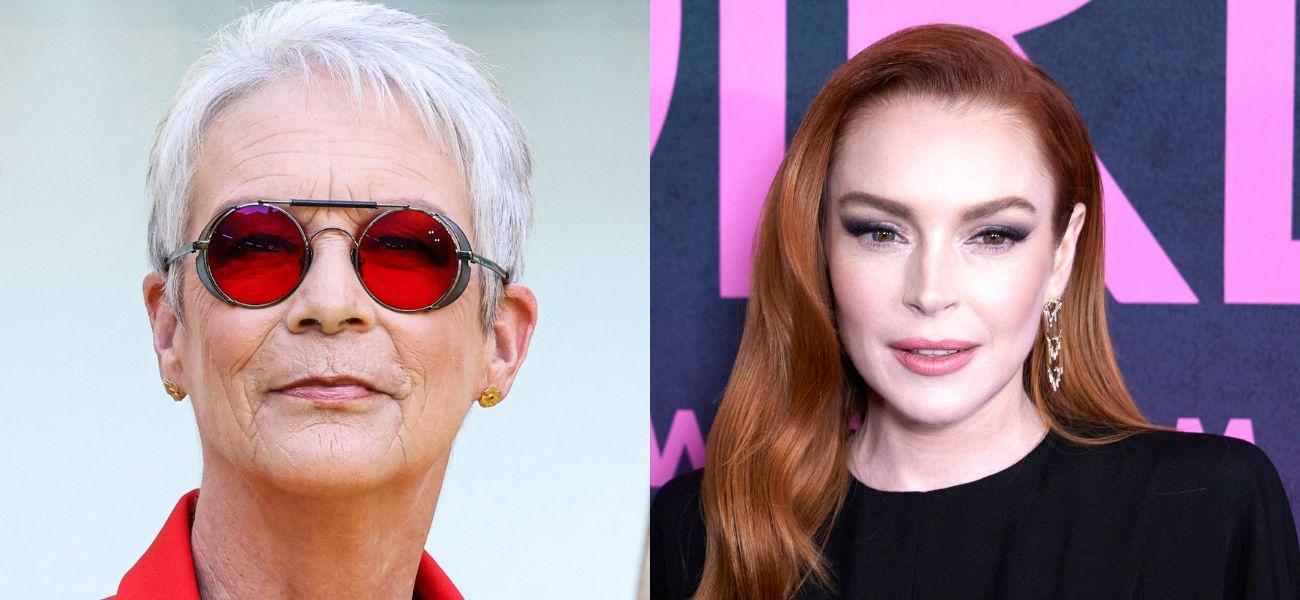 Jamie Lee Curtis (left) Lindsay Lohan (right)