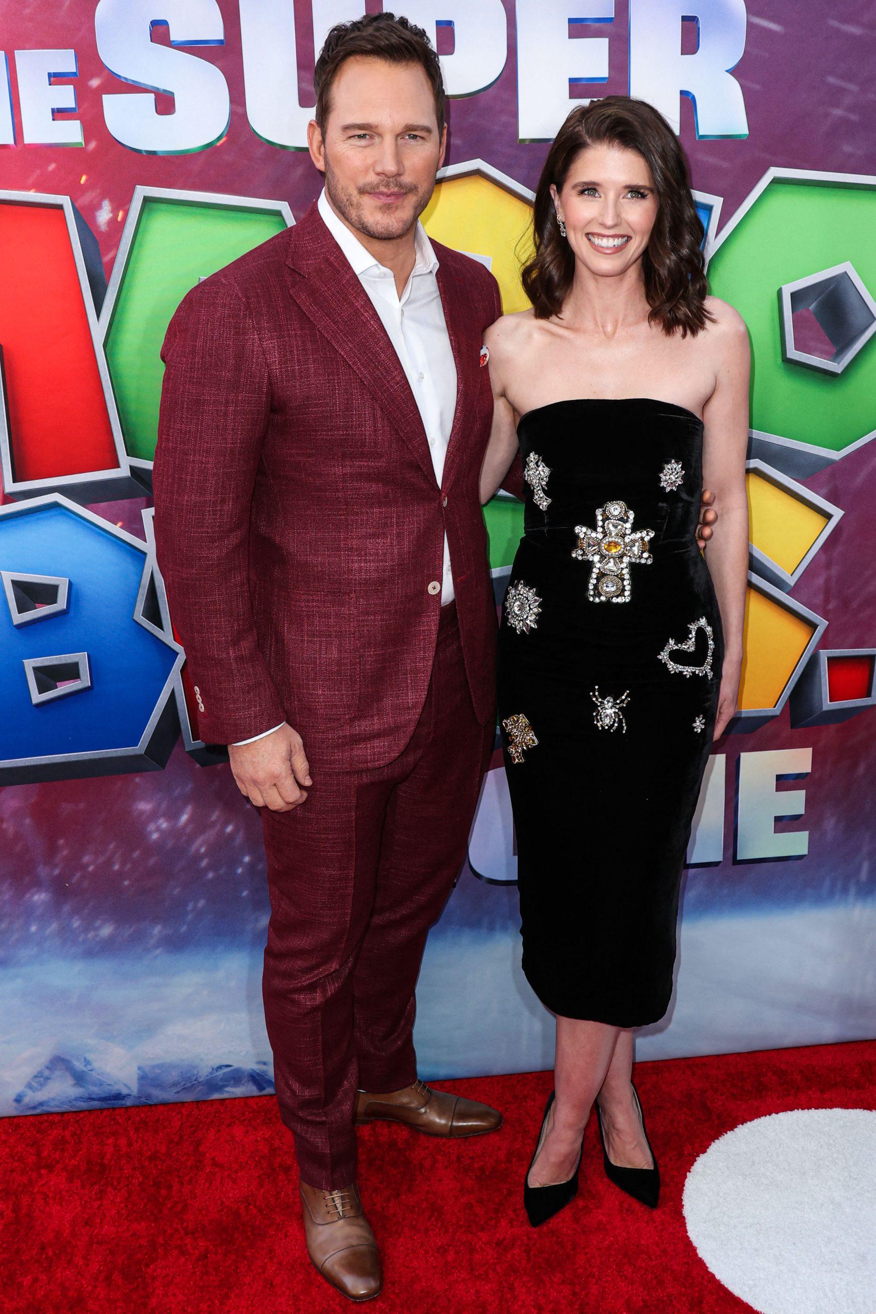 Chris Pratt and Katherine Schwarzenegger at the Los Angeles Special Screening Of Universal Pictures, Nintendo And Illumination Entertainment's 'The Super Mario Bros. Movie'