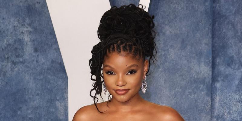 Halle Bailey Stuns In Pink Water Suit: 'Water Girl Forever'