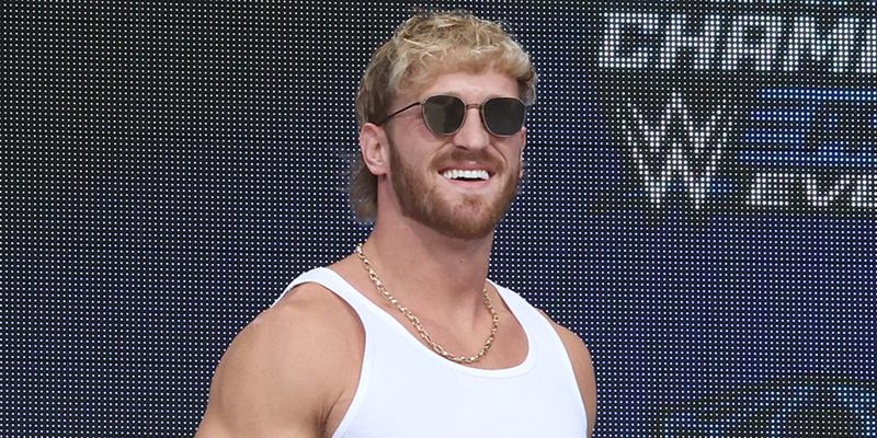 Logan Paul at the WWE Press Conference in Perth