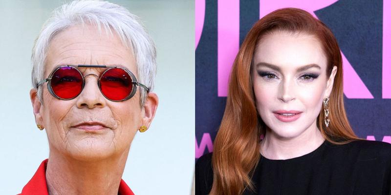 Jamie Lee Curtis (left) Lindsay Lohan (right)