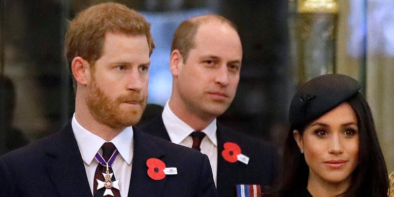 Prince Harry, Prince William, Meghan Markle