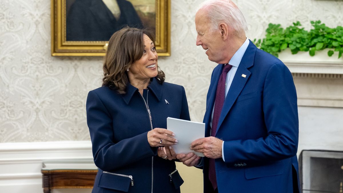 Joe Biden and Kamala Harris