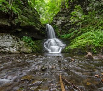 Hike to Bushkill Falls