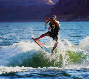 lake powell waterskiing