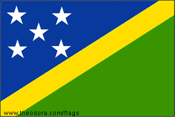 Flag of Solomon Islands