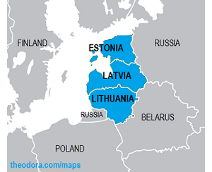 Baltic States Map