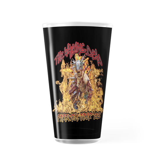 The Walking Dead Farewell Tour Walker 17 oz Pint Glass-0