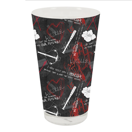 The Walking Dead Survival 17 oz Pint Glass-0