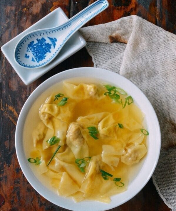 Shanghai Wonton Soup, by thewoksoflife.com