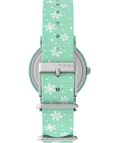 Timex x Peanuts Holiday 34mm Fabric Strap Watch