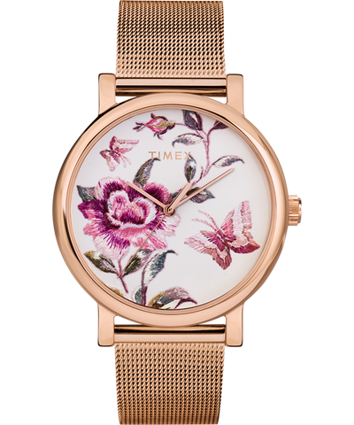 TW2U19500UK Full Bloom 38mm Mesh Bracelet Watch primary image